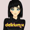 delirium-x