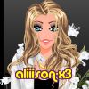 aliiison-x3