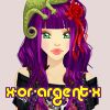 x-or-argent-x